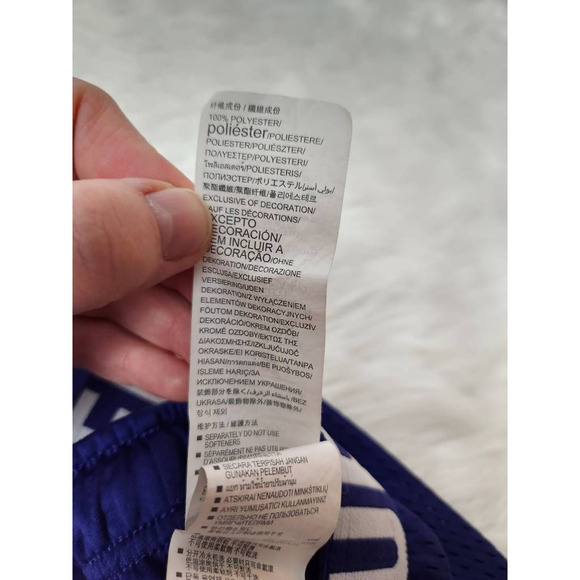 Under Armour Women Heat Gear Shorts Purple Drawstring Loose Fit Athletic S - Picture 6 of 6